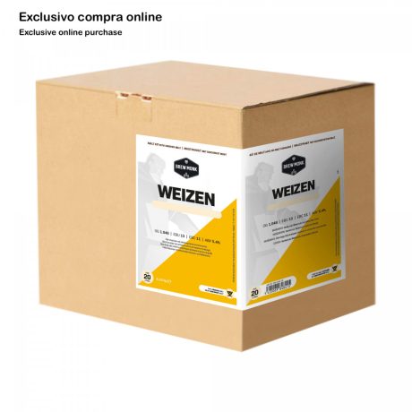 Kit produção malte - Weizen - 20l