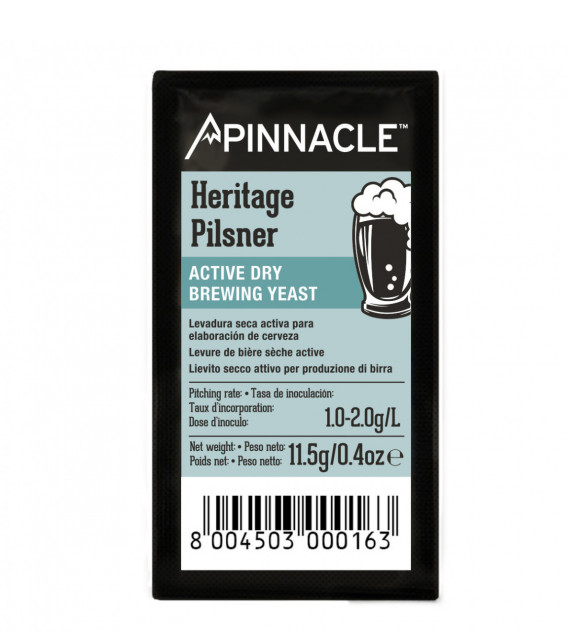 Levedura Pinnacle Heritage Pilsner 11,5gr Levedura Pinnacle Heritage Pilsner 11,5gr