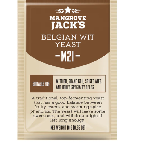 Levedura Mangrove Jacks M21 Belgian Wit (10g)