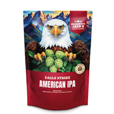 Mangrove Jacks American IPA + dry hops 23l